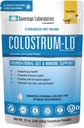 Colostrum-LD Livrare lipozomală - Pulbere colostrum - Gluten-liber, Lactoză-redus - 68 Serviri - Laboratoare suverane - 12 oz Vanilie