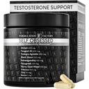Formulare Fabrica de sine obsedat 10 în 1 Masculinitate Maximizator Supliment, Shilaj pentru bărbați, Tongkat Ali, Ashwaganda, Schinduf musculare de creștere, Energie, Drive, Putere, Recuperare 2 Luna (Pachet de 1)