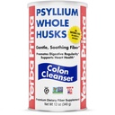 Yerba Prima Psyllium Husk, 12 Ounce - Whole Husk Fiber Supplement, Vegan, No Sugar or Artificial Sweeteners, Non OMG, Gluten Free