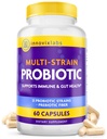 InnovixLabs Probiotice Multi String pentru Femei si Barbati - Supliment Probiotic - 50 Miliarde CFU - Sanatate Gut, Suport Imun, Digestion, Lactobacillus Acidophilus, Prebiotice si Probiotice, 60 Capsule