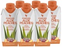 Viata pentru totdeauna - Aloe Peaches - Sustine digestia, sistemul imunitar, nivelele energetice fara conservanti, Vegan, gluten-free - 6 pachete