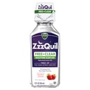 ZzzQuil, Nighttime Sleep Aid Liquid, GRATUIT LA Alcool & Artificial Dyes, 50 mg Difenhidramină HCl, No.1 Brand de ajutor pentru somn, Fall Asomping Rapid, non-Habit Forming, Soothing Berry Flavor, 12 FL OZ