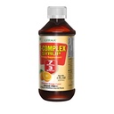 Germa B-Complex Syrup. Supliment alimentar. Sănătate osoasă, creștere și dezvoltare Ajutor. Zahăr gratuit. Orange Flavor. 8 oz
