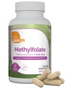 Zahler Methylfolat - Sprijină Dezvoltarea fetală sănătoasă și sănătatea genetică - Acid folic metilat din 1000 mcg DFE L-metilfolat - Kosher Non OMG Folat Supliment pentru femei (120 capsule)
