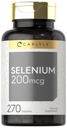 Suplimentul Carlyle Seleniu 200 mcg 