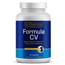 Rx Vitamine Formula CV - Hawthorn capsule Berry cu taurină pentru câini și pisici - Suplimente de sănătate cardiacă îmbunătățit cu magneziu și potasiu - Vitamine de câine și vitamine Cat Senior - 90ct
