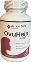 OvuHelp Fertility For Women combină compoziția optimă a plantelor de renume mondial, nutrienți, vitamine, minerale și mio-inozitol pentru a promova sănătatea reproductivă. 60 capsule per flacon.