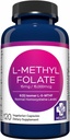MD Life L-Metilfolat 15 mg supliment - Professional-Grad Active Metilfolat Supliment - 120 capsule - L-metilfolat 15 mg - Potenta maxima MTHFR W/Aminoacidi esentiali