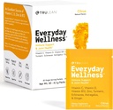 TRULEAN Everyday Wellness Shot Powder - Turmeric, Ginger, Vitamin C, Immunity & Immune Support Supplement - No Artificial Ingredients, No Sugar & Gluten Free - 30 Packets Citrus Flavor