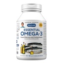 ANDREW LESSMAN Essential Omega-3 Nearomatizat - 180 Softgels - Ultra-Pure, ulei Omega-3 de mare potenta. High DHA, fără probleme cu stomacul, fără contaminări, fără mercur. Small Easy to Swallow Softgels