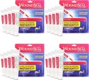 WoundSeal pulbere 4 Fiecare (Pachet de 4) - Primul ajutor de îngrijire a rănilor pentru tăieturi, zgârieturi și abraziuni - opreşte sângerarea în secunde fără cusături sau bandaje