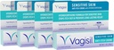 Vagisil Feminine Anti-Itch Cream for Women, Sensibile Skin Formula cu Hydrocortizon, Ajuta la ameliorarea Infectiei Drojdii Iritație, Ginecolog testat, Soothes & Cools, 1 oz (Pachet de 4)