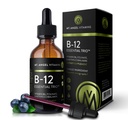 Vitamine Mt. Angel - B12 Essential Trio - Picături sublinguale Vegane cu metil B12 de înaltă calitate, B6 & Folate - Easy Absorbtion Liquid - Non-GMO, Made in USA