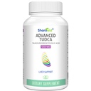 TUDCA de suport hepatic Suplimente 1200 mg-a treia parte Sari de Formula-Bile pentru Detoxifiere Ficat capsule pentru ficat,Kidney,Gallbladder Health,1 Capsule de sticlă-60