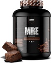 REDCON1 MRE Pulbere de proteine, Fudge Brownie - Amestec de proteine de înlocuire de masă Produs cu ulei MCT și alimente întregi - Proteine cu ingrediente naturale pentru a ajuta la recuperarea musculară (25 Serviri)