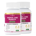 Probiotice vaginale pentru femei pH Echilibrul cu prebiotice - 60 Miliarde Femei Probiotice pentru Flora Vaginala, Odor, Drojdie & Digestive Sanatate cu Saffron, Cranberry, Vegan & Non-GMO 180 Caps