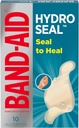 BAND-AID Brand Seal Seal Bandaje rezistente la apa, Hidrocoloid Gel Patch pentru primul ajutor, Vindecare mai rapida pentru Blistere minore, Tăieturi & Scrapes, 10 Conte