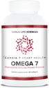 Cardia 7 Heart Health Omega 7 - care conţine Omega purificată provine patentat 7 Acid gras - Fără miros de peşte sau Burp-Back - 60ct Soft Gels