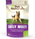 Pet Naturals Daily Multivitamine pentru câini, Veggie Aromă, 30 Chews - Chews Yummy cu Amino Acids, și antioxidanți - Sprijină energie, funcții metabolice și wellness animale de companie