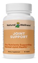 Wellness naturale Glucosamine Chondroitin cu MSM și Supliment Turmeric 