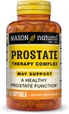 MASON NATURAL Complex de Terapie Prostatală cu Saw Palmetto, Ulei de root & Pumpkin - Suportă o funcție de prostată sănătoasă*, 60 Softgels