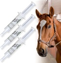 Ramard Total Calm si Focus pentru Cai Supliment - Magneziu & calmant Formula pentru Cai Show, Training, Alerta mentala de performanta Fara Drowlessness, Afiseaza Safe, Provizii de ecvidee 1 oz Seringa 3Packs