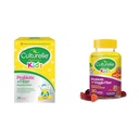 Culturelle Kids Probiotic + Fiber Packets (Ages 3+) - 24 Conte - Digestive Health & Immune Support & Daily Probiotic pentru copii + Veggie Fiber Gummies (Ages 3+) - 30 Conte