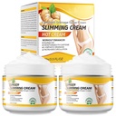 2PCS VOGSIG Ginger Slimming Cream - Anticelulite, Fat Burning, Tightening & hidrating, 1 oz fiecare