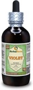 Violet (Viola Yedoensis) Extract lichid fără alcool din plante uscate (Brand Name: HerbalTerra, Proudly Made in USA) 4 oz