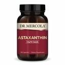 Dr. Mercola Organic Astaxanthin - 4 mg Astaxantină - Suport puternic antioxidant - Extract organic de microalge - Non-GMO, Gluten-Free & Soy-Free - 90 capsule (90 Servings)