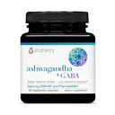 Youtheory Ashwagandha + GABA - utilizează capsule organice KSM-66-1.000 mg Ashwagandha & 100 mg GABA - Cortisol, energie, Stres & Memory Supplement - 60 capsule vegetariene (30 de zile de aprovizionare)