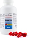 GeriCare Stool Softener Docusate Sodiu 100 mg, Laxative 1000 Count (Pachet de 2)