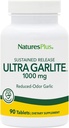 NaturasPlus Ultra Garlite 1000 mg - 90 comprimate - Reducere-Odor Usturoi - Suport nutriţional pentru Apărarea liberă şi sănătatea imună - Eliberare susţinută - 90 Serviri