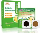 Motion Sickness Patch-uri pentru masina de croazieră, 40 Conte impermeabile non Drowsy călătorie esenţiale Motion Sickness patch-uri pentru adulți și copii