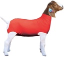 Arată Pro Red Spandex Capră Tub pentru Arată Capre - Arată Provizii de animale: Capre & Pături