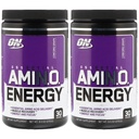 Optimum Nutrition, (2 Pack Essential Amin.O. Energy, Concord Grape, 9,5 oz (270 g)