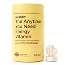 H-PROOF De fiecare dată când aveți nevoie de vitamina de energie pentru energie susținută, focalizare și alertă cu cofeina Jitter-Free, 60 suplimente energetice masticabile (30 Servings), mixt Berry