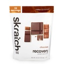 Skratch Labs Post Workout Recovery Drink Mix cu ciocolată, (41,6 oz, 24 Serviri) cu proteine complete de lapte de Casein și Whey și Probiotice, Gluten gratuit, Kosher, Natural, Vegetarian