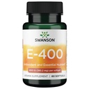 Swanson Vitamina E 400 Iu 400 Iu (268 Milligrame) 60 Sgels