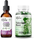 Floare de pasiune salbatica si organica Tinctura 2 fl oz & valeriană