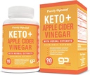 Doar Optimal Keto + ACV Capsulele cu BHB - Susţine energia, curăţenia şi sănătatea digestivă - Supliment Keto avansat pentru un stil de viaţă echilibrat - 90 capsule