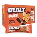 Bar construit, Puff Proteine Baruri, Unt de arahide Puff, 17g Proteine Snacks, On-The-Go Bars, Doar 150 Calorii, 6g Zahăr, Colagen, Gluten gratuit, 12 Conte