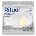 Ritual Vegan Praf de proteine cu BCAA: 20g Organic Pea Plantat-Based Proteina de la Ferme Regenerative din Statele Unite ale Americii, Complete Amino Acid Profile, Gluten gratuit, Zahăr gratuit, Dairy Free, Vanilla, 1 Lbs