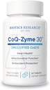 Biotics Research CoQZyme 30 Milligram de coenzimă emulsionată Q10 CoQ10, Provizii Superoxid dismutază şi catalază, Doi antioxidanţi importanţi 60 Tabs