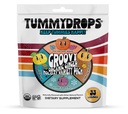 USDA Organic Groovy Ginger Variety Tummeldrops (Mix of Caramel Pumpkin, Fall Apple, Winter Yuzu & Sugar Plum Ginger Flavors). Sac cu 33 picături asortate. "Gluten certificat gratuit."