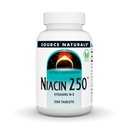 Sursa Naturale Niacin 250n Vitamina B-3-250 Comprimate