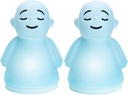 Set de 2 Meditatie de mentalitate Anxietate & Stres Ajutor instrument, Relaxare elemente pentru adulți Copii, Upgraded 2 in 1 Atingerea lumina de noapte