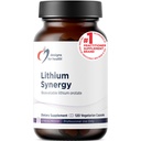 Design-uri pentru Sinergia Litiu - 5mg Litiu Orotat cu TMG + B12 Methylcobalamină - Mood Biodisponibil + Supliment de suport pentru metilizare, Non-GMO + Vegetarian (120 capsule)