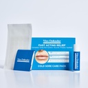 Hydrocolloid & Alum Stone Cold Sore Pack este un prim-de-its-Kind, Revolutionary trei părți tratament, Combinând patch-uri hidrocoloid, Alum Stone, & Lip Balm la Soothe Your Cold Sore