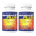 Lipozene MetaboUP Plus - 2 60 Ct Sticle - Pierderea in greutate termogenica - pastile Booster energie